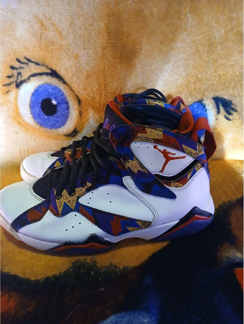 Jordan 7 Retro 'Bordeaux' Basketball Shoes Size 8